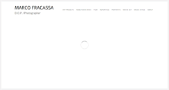 Desktop Screenshot of marcofracassa.com